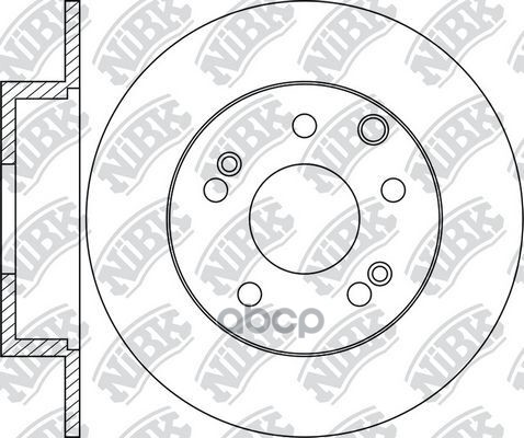 Диск тормозной NiBK арт. RN1996