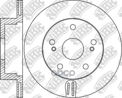 Диск тормозной NiBK RN2008 RN2008 NiBK арт. RN2008