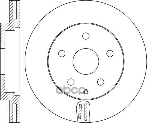 Диск тормозной передний NiBK арт. RN2092