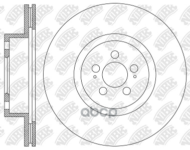 Диск тормозной NiBK арт. RN2307