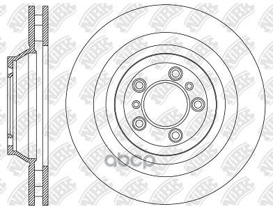 Диск тормозной перфорированный Performance (к-кт 2 шт, цена за 1 шт) NiBK арт. RN2332SET