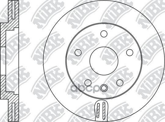 Диск тормозной NiBK арт. RN34003