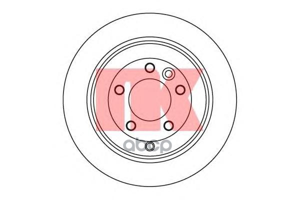 Диск Тормозной 204028 Nk арт. 204028