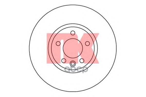 Диск Тормозной 2047145 Nk арт. 2047145