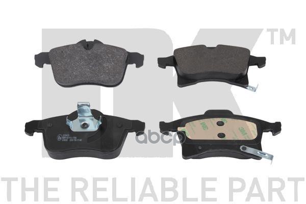 Колодки Тормозные Дисковые Opel Meriva   5/03- Nk арт. 223633