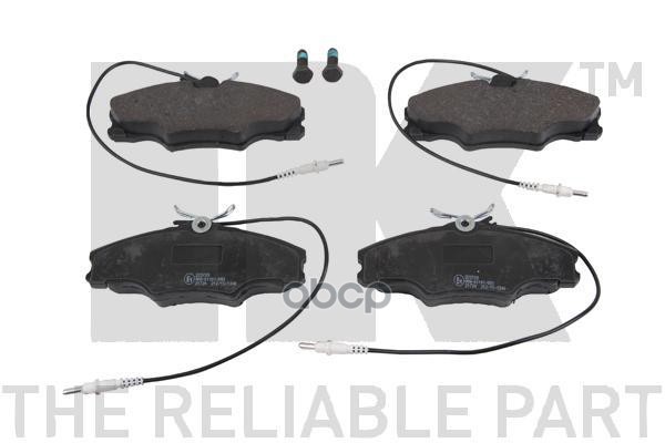 Колодки Тормозные Дисковые P.406 Ab 95 Nk арт. 223729