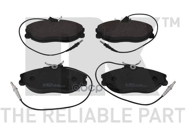 Колодки тормозные дисковые Peugeot 607  00- Nk арт. 223737