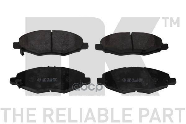 Колодки тормозные дисковые Toy Hilux 05- Nk арт. 224590