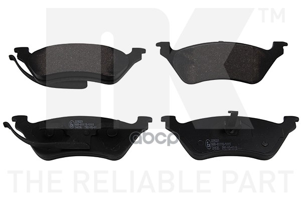 Колодки тормозные дисковые Chrys. Voyager 00- Nk арт. 229321