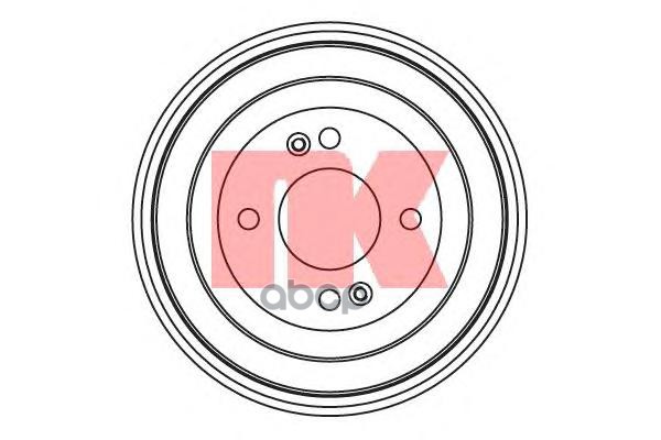 Барабан тормозной Hyundai Accent  I20  Kia Rio 05 Nk арт. 253413