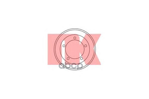 Барабан Тормозной Ford Transit 8/00- Nk арт. 262510