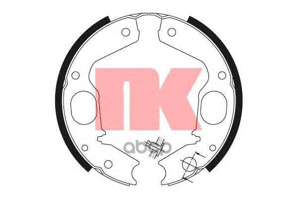 Колодки тормозные стояночного тормоза 2730645 Nk арт. 2730645