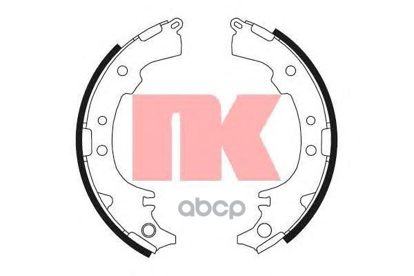 Колодки тормозные барабанные To.Pic.Pai.Ter.96-05 Nk арт. 2745601