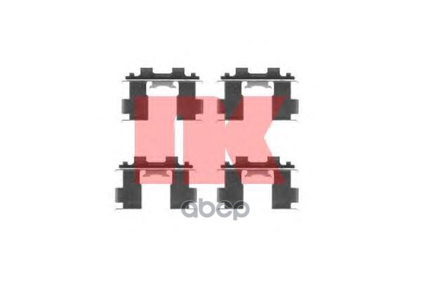 Комплект монтажный торм. колодок Nissan Almera I 95-00 Nk арт. 7922205