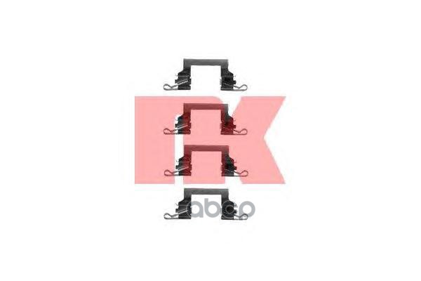 Комплект монтажный торм. колодок Niss.Ser.F.Mev. 92- Nk арт. 7922614