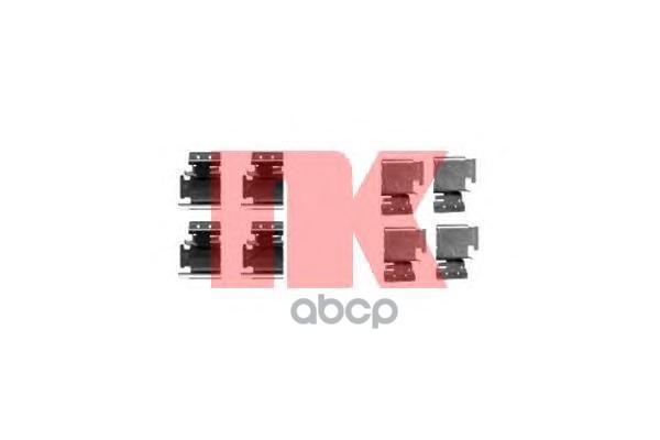 Комплект монтажный торм. колодок Fiat Multi/Stilo 99- Nk арт. 7923298