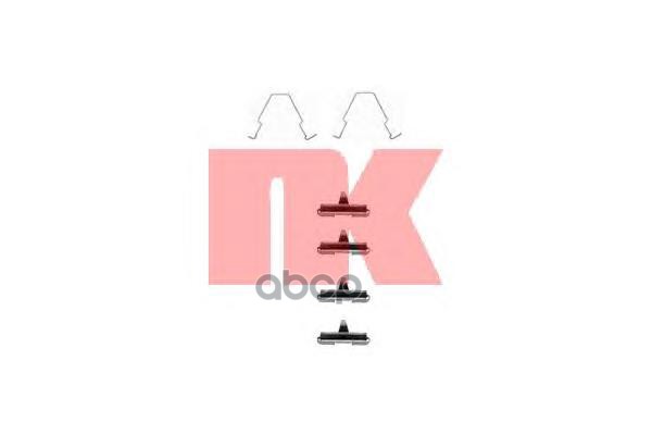 Комплект монтажный торм. колодок Mazda  Ford 91- Nk арт. 7932270