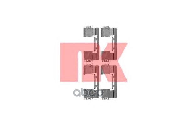 Комплект монтажный торм. колодок Chevrolet  Opel 09- Nk арт. 79361813