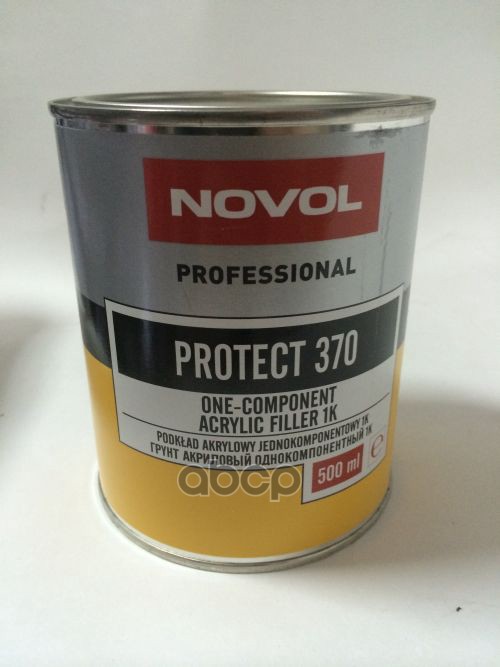 Грунт акриловый 1К PROTECT 370, 0,5л Novol 37440 Novol арт. 37440