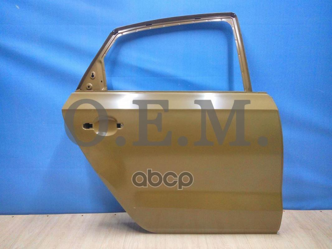 Дверь Задняя Правая, Volkswagen, Polo Sedan, 5 (2010-Нв) O.E.M. арт. OEM0021DZR