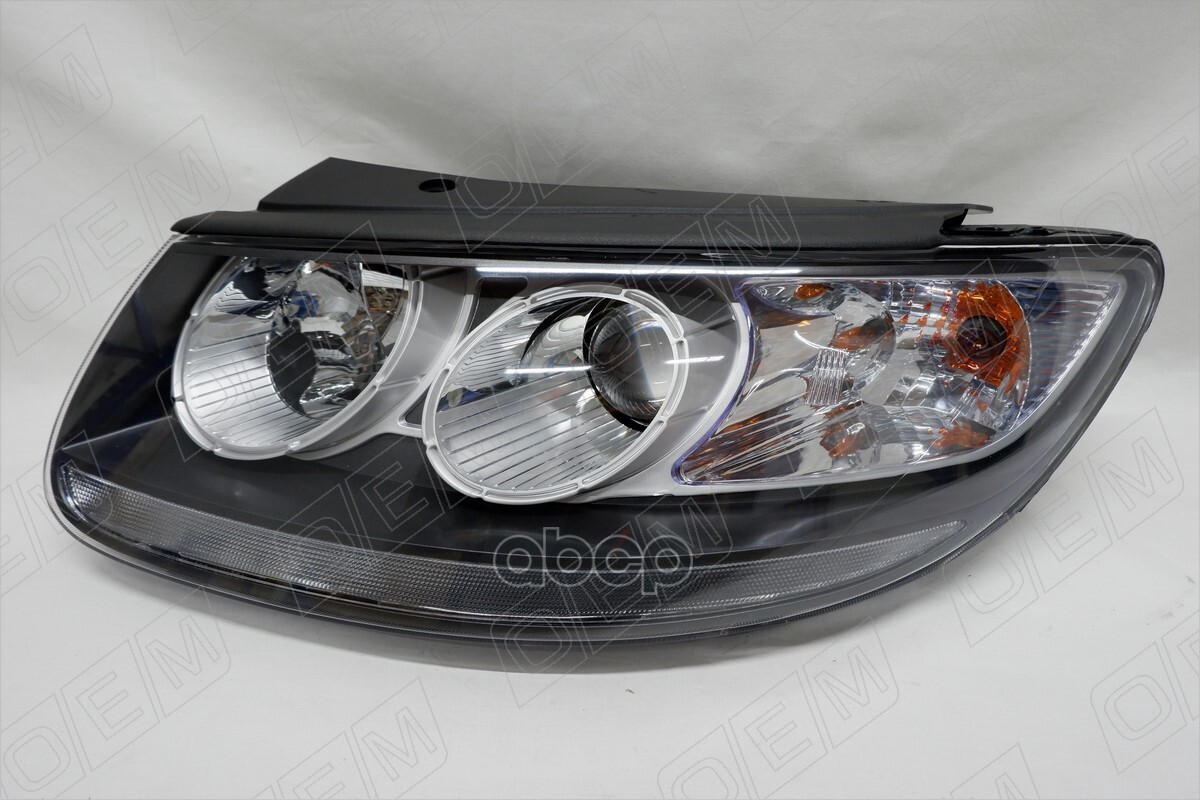 Фара Левая Hyundai Santa Fe 2 Cm 2009-2012, Галоген O.E.M. арт. OEM0024FL