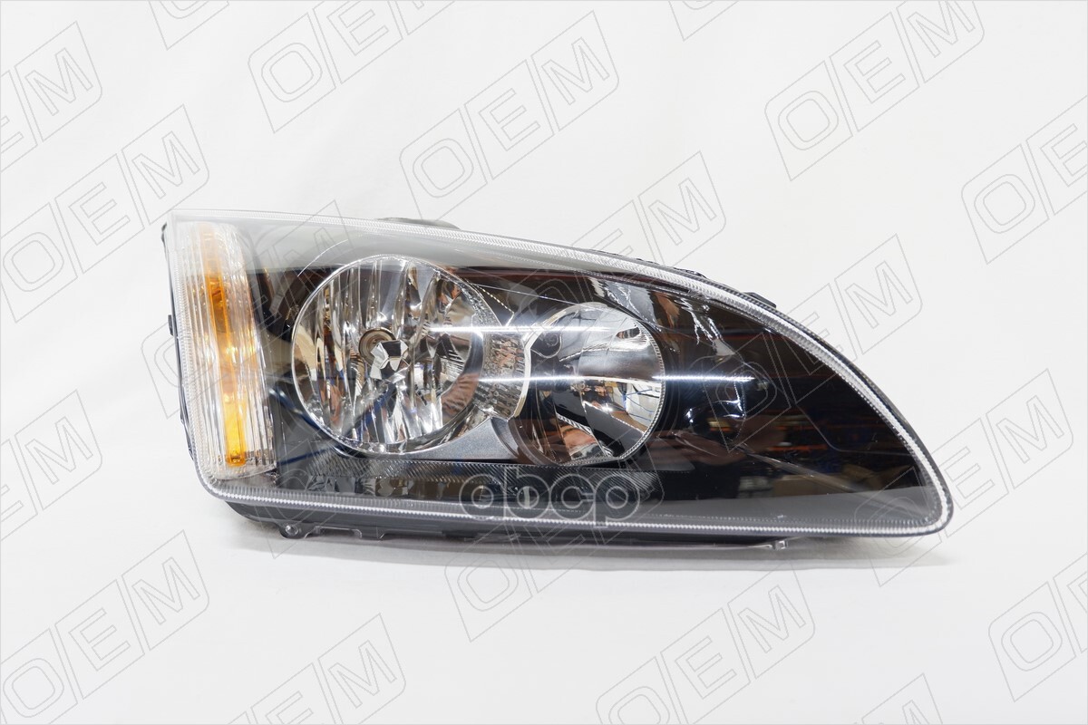 ФАРА ПРАВАЯ FORD FOCUS 2 2004-2008 ГАЛОГЕН ЧЕРНАЯ OEM0056FR O.E.M. арт. OEM0056FR