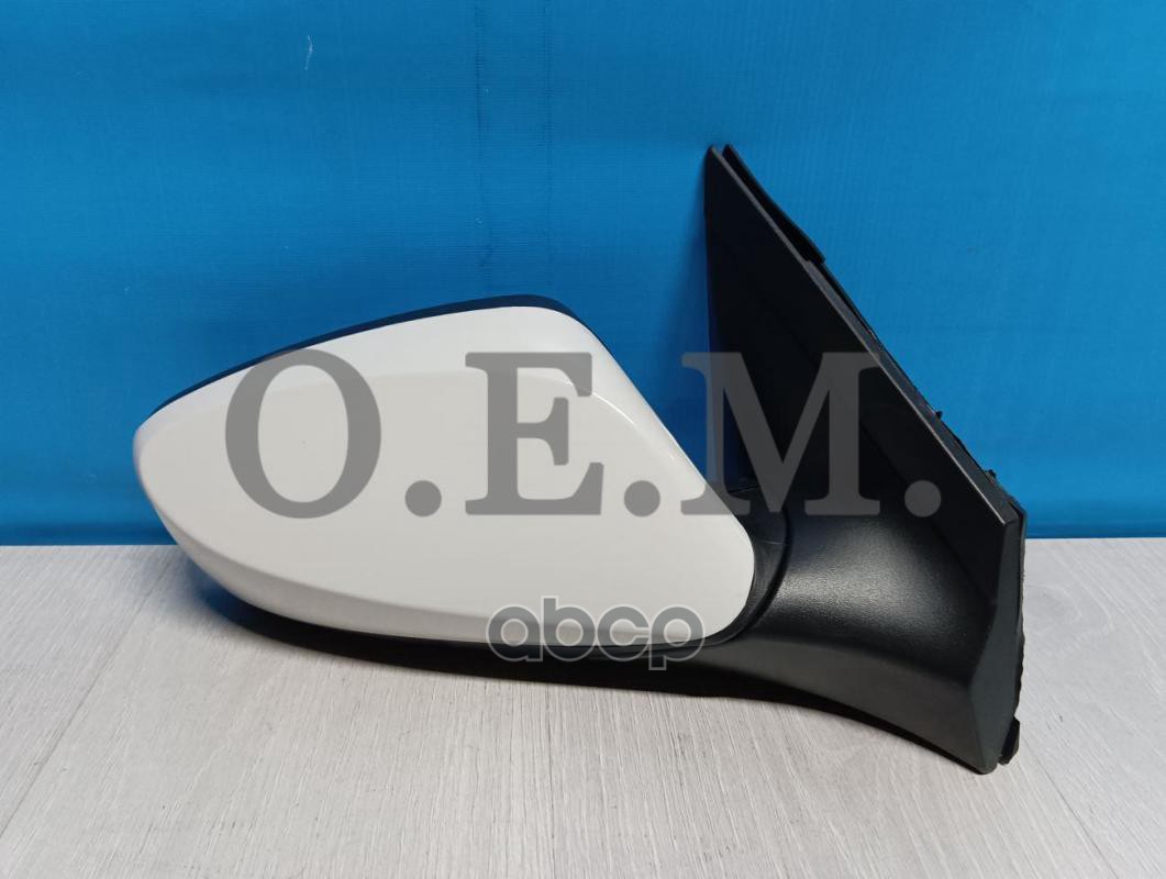 Зеркало правое Hyundai Solaris 1 (2011-2017) в цвет кузова, с обогревом, с эл. регулировкой O.E.M. арт. OEM0075ZR