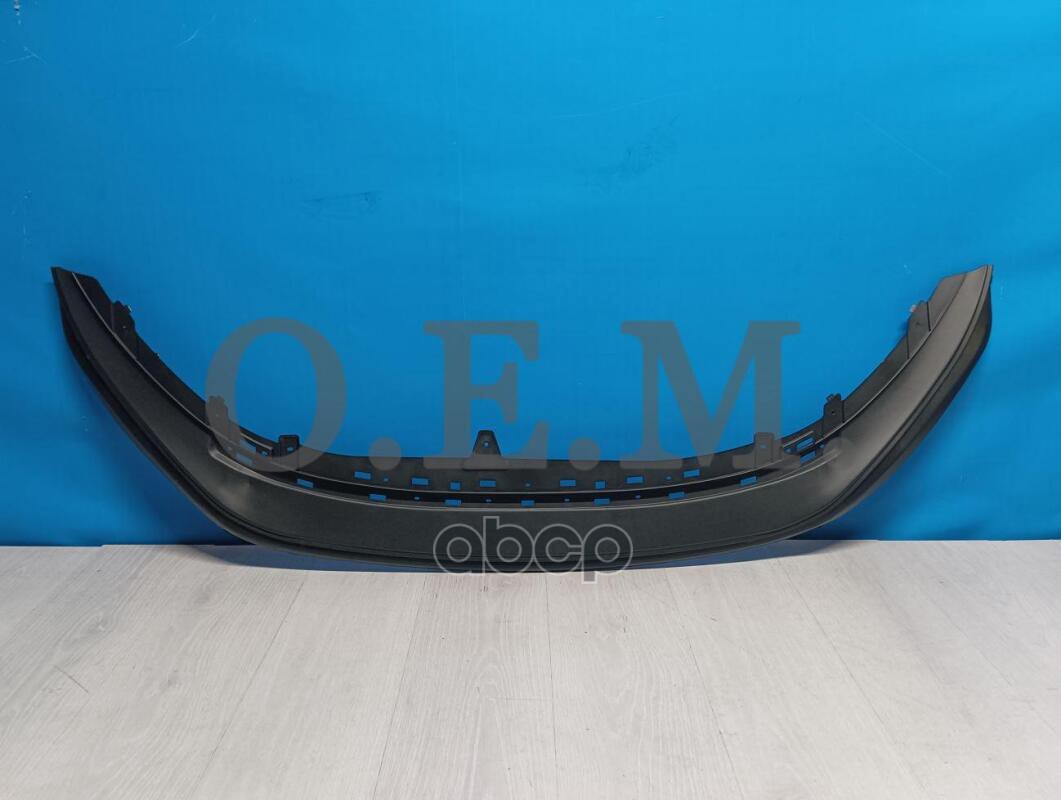 Накладка бампера переднего Volkswagen Polo sedan 5 2010-2015 O.E.M. арт. OEM0389