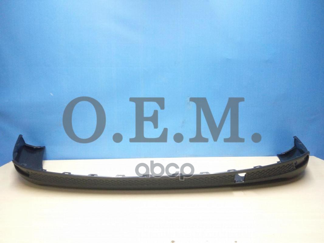 Накладка бампера заднего Ford Focus 3 (2011-нв) седан, без выреза O.E.M. арт. OEM0394