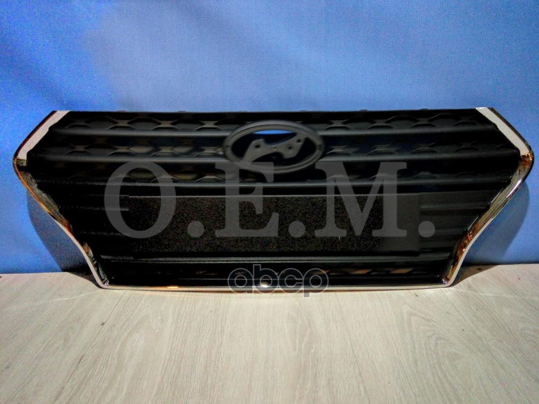 Решетка радиатора Hyundai Solaris 2 2017-2020 O.E.M. арт. OEM3038