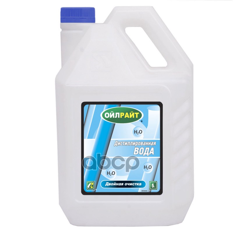 Вода Дистиллированная 5Л OILRIGHT арт. 5513