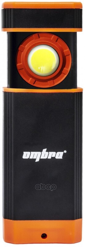 Фонарь Светодиодный Аккумуляторный, Карманный, Складной, Со Световым Пучком 500+160 Лм OMBRA арт. A90068