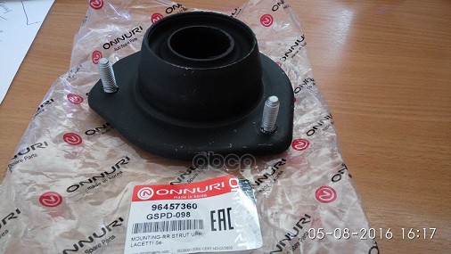 Опора Амортизатора Daewoo: Lacetti 1.5 Sed, Hb 04- ONNURI арт. GSPD-098