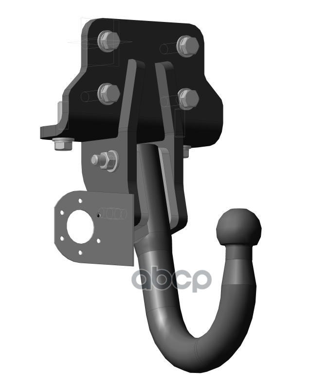 Фаркоп (ТСУ) на а/м LEXUS GX SUV 2010-2014/ TOYOTA Land Cruiser Prado SUV 2002-2009, 2010- без электрики / Лексус GХ ORIS арт...