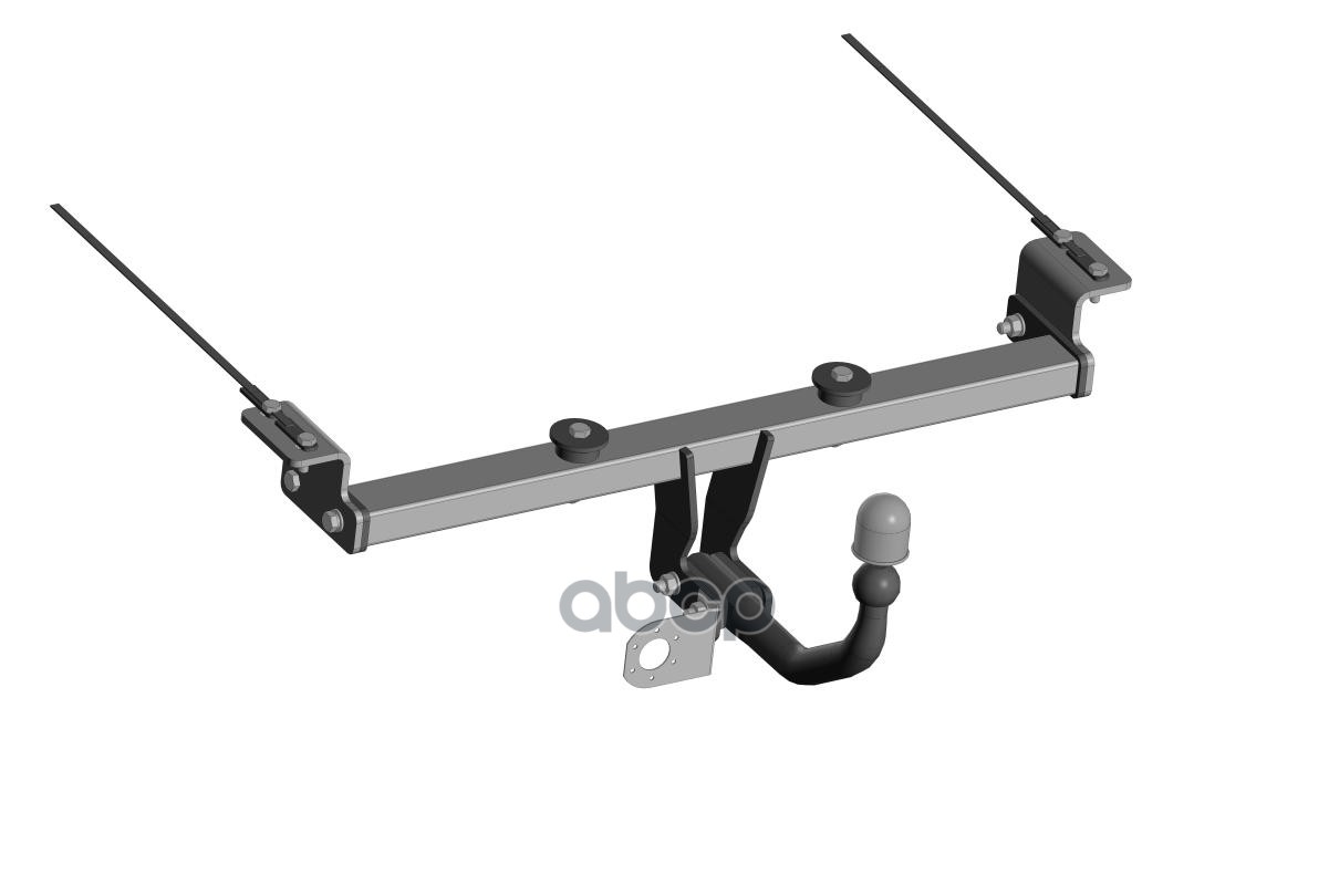 Фаркоп (ТСУ) на а/м BELGEE X50 SUV 2023-/ GEELY Coolray (SX11) SUV 2019- без электрики / Джили Кулрей ORIS арт. 9018-A