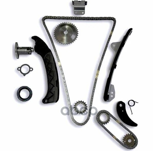 Комплект замены цепи ГРМ TOYOTA COROLLA/ALLION/PRIUS 1ZR-FE/2ZR-FE/FXE 07- (с цепью маслонасоса) OSK арт. T059K