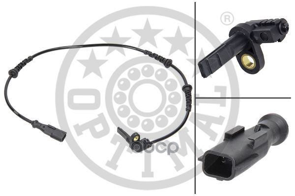 Датчик ABS DACIA: DUSTERRENAULT: FLUENCE (L30_)  GRAND SC?NIC III (JZ0/1_)  MEGANE CC (EZ0/1_)  ME Optimal арт. 06-s455