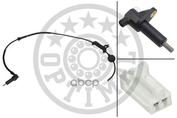 Датчик Abs Hyundai: Santa F? I (Sm)  Santa F? Ii (Cm) Optimal арт. 06-s502