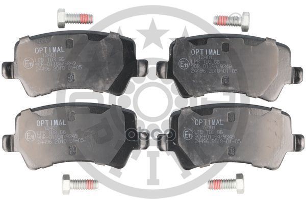 Колодки тормозные дисковые  комплект FORD: GALAXY (WA6)  S-MAX (WA6)VOLVO: S60 II  S80 II (AS)  V6 Optimal арт. bp-12401