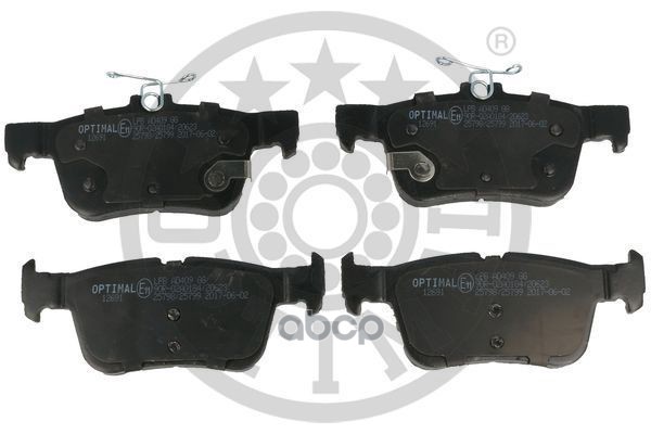 Колодки тормозные дисковые  комплект FORD: GALAXY  MONDEO V Schr?gheck  MONDEO V Stufenheck  MONDEO Optimal арт. bp-12691