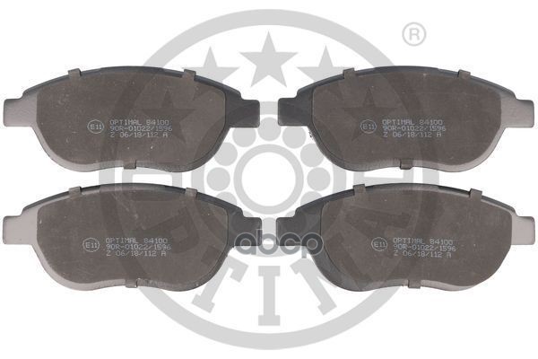 Колодки тормозные дисковые  комплект CITRO?N: BERLINGO (MF)  BERLINGO Kasten (M_)  C3 I (FC_)  C4 C Optimal арт. bp-84100