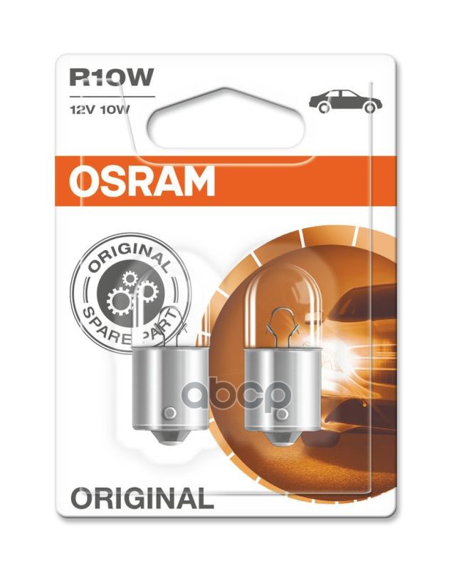 Лампа 12V 10W BA15s OSRAM ORIGINAL LINE 2 шт. блистер 5008-02B Osram арт. 5008-02B
