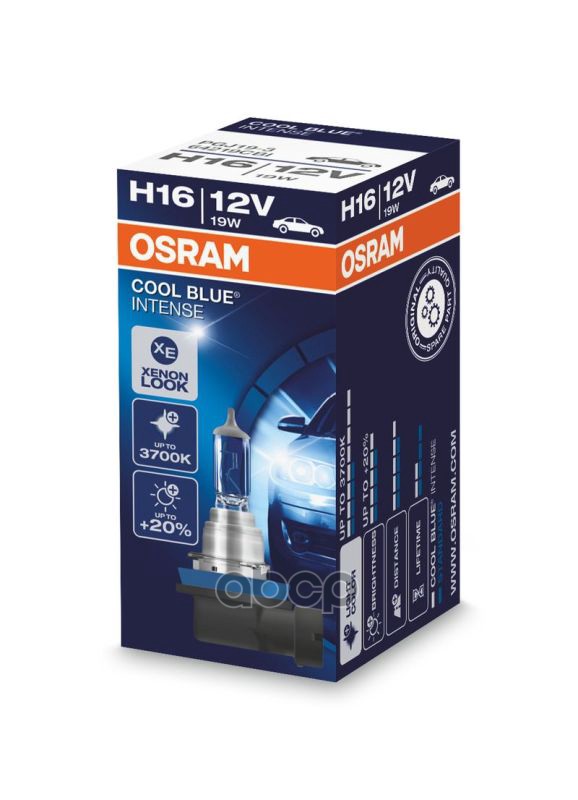 Лампа Галогенная Cool Blue Intense H16 12V 19W Pgj19-3 4200K 64219Cbi Osram арт. 64219CBI