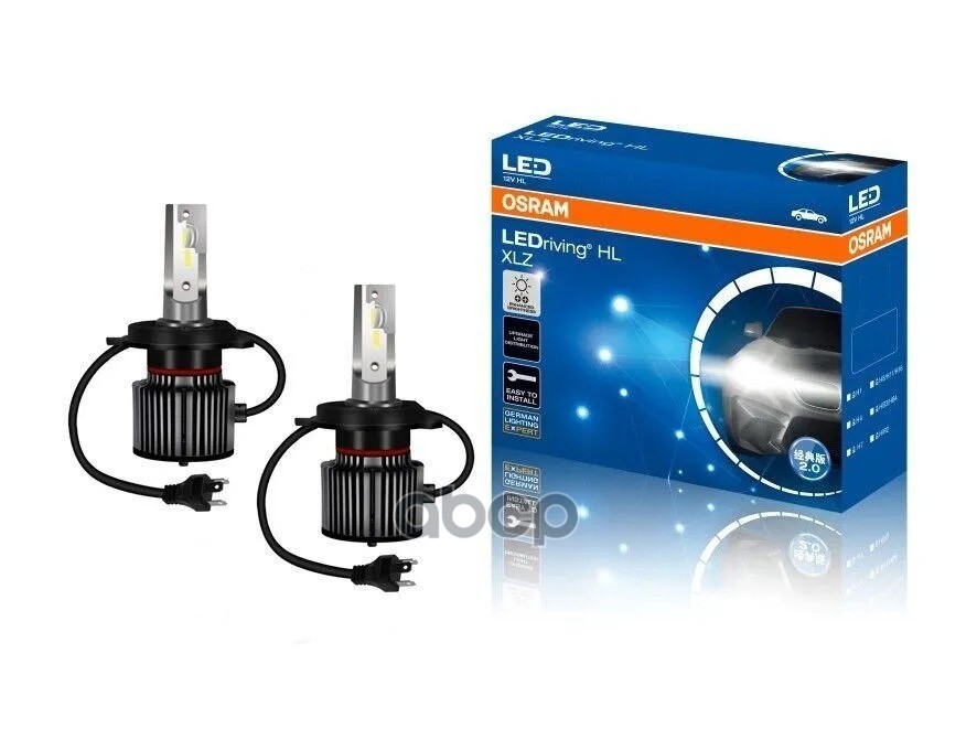 Лампа Светодиодная Osram 12V H4 25W P14,5S F6204cw Osram арт. 'F6204CW