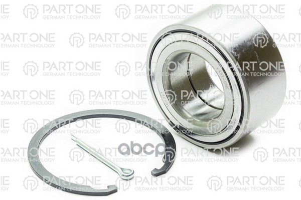 Подшипник Ступичный Передн Hyundai: Elantra 01-06, Tiburon 03-08  Kia: Spectra 05-09 PART-ONE арт. 1BK227