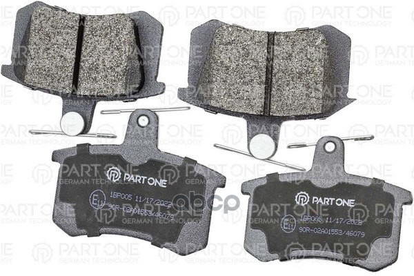 Колодки Тормозные Дисковые Зад. Audi: 80 82-96, 90 84-91, 100 77-94, 200 79-91, A4 94-01, A6 94-97, A8 94-02, Cabriolet 93-00...