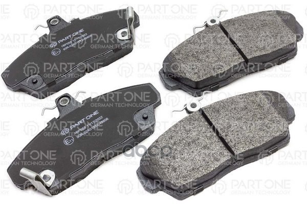 Колодки Тормозные Дисковые Front, Honda Civic Iv 94-97, Civic V Aerodeck 98>, Civic Vi Hatchback 02>, Concerto 89>, 117.5X65....