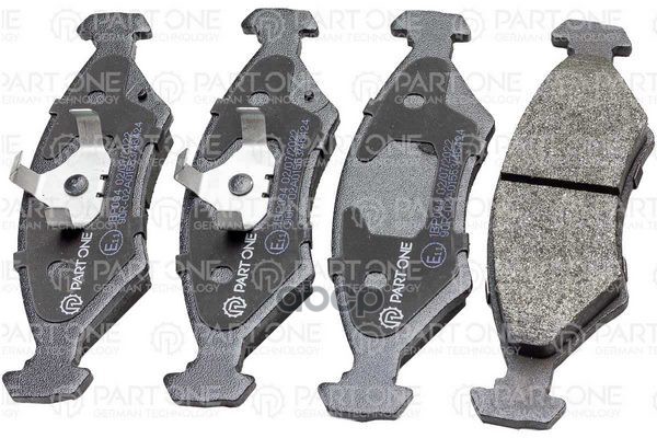 Колодки Тормозные Дисковые Front, Ford Escort Iii-Iv 81-90, Fiesta Ii-Iv 84-02, Sierra 87-93, 151.3X46.3x18 PART-ONE арт. 1BP094