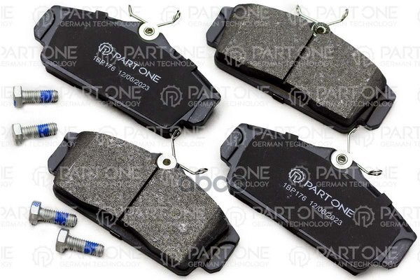 Колодки Тормозные Дисковые Пер. Nissan Almera/Primera 98- PART-ONE арт. 1BP176