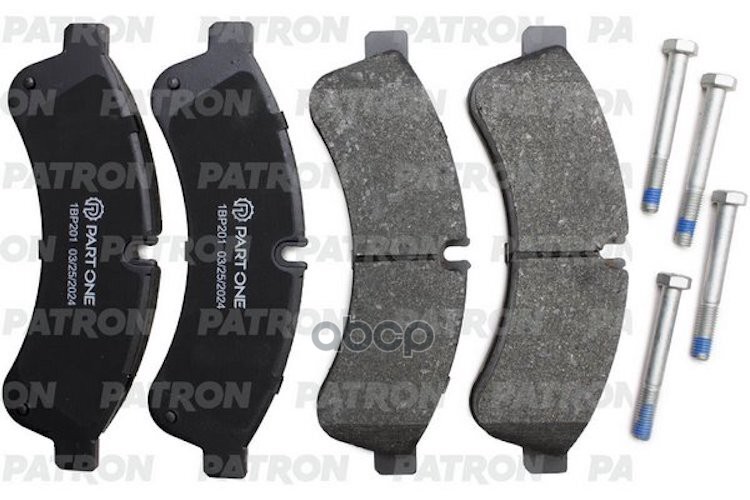 Колодки Тормозные Дисковые Зад. Iveco Daily Iii PART-ONE арт. 1BP201